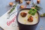 Cold reserved eggplant creamy soup, only 30 minutes!